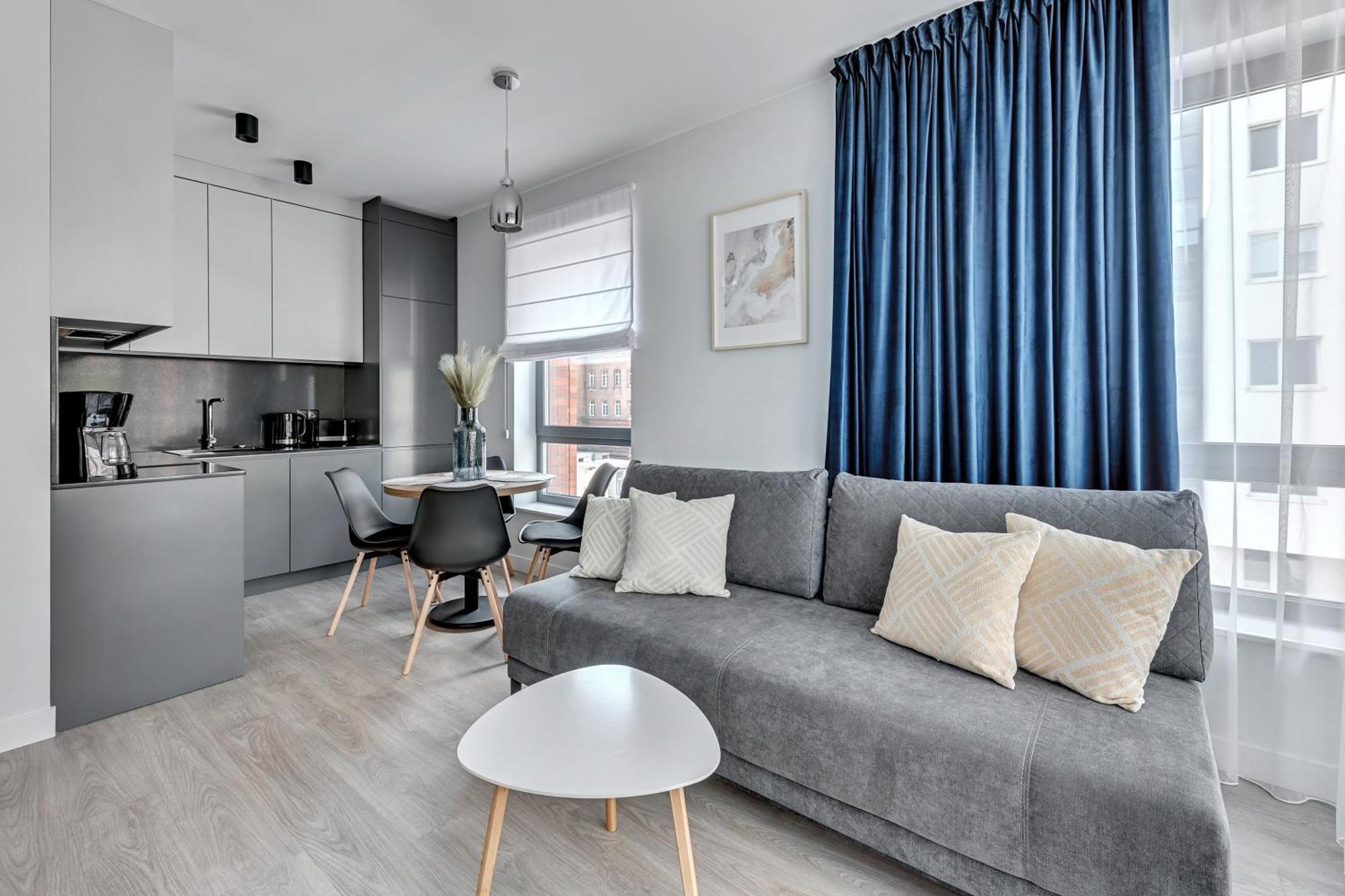 Scala Apartamenty - Helsinki Studio Deluxe z balkonem Gdańsk Buitenkant foto