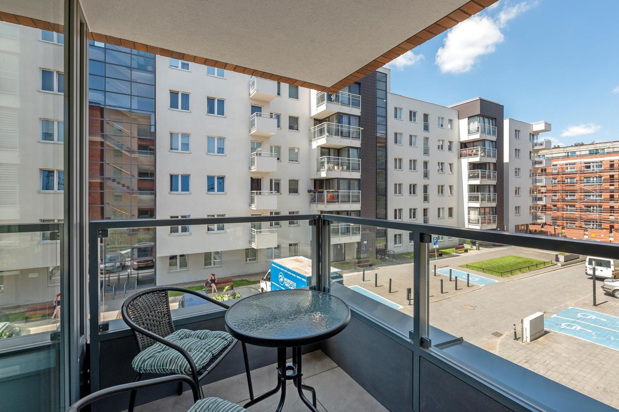 Scala Apartamenty - Helsinki Studio Deluxe z balkonem Gdańsk Buitenkant foto