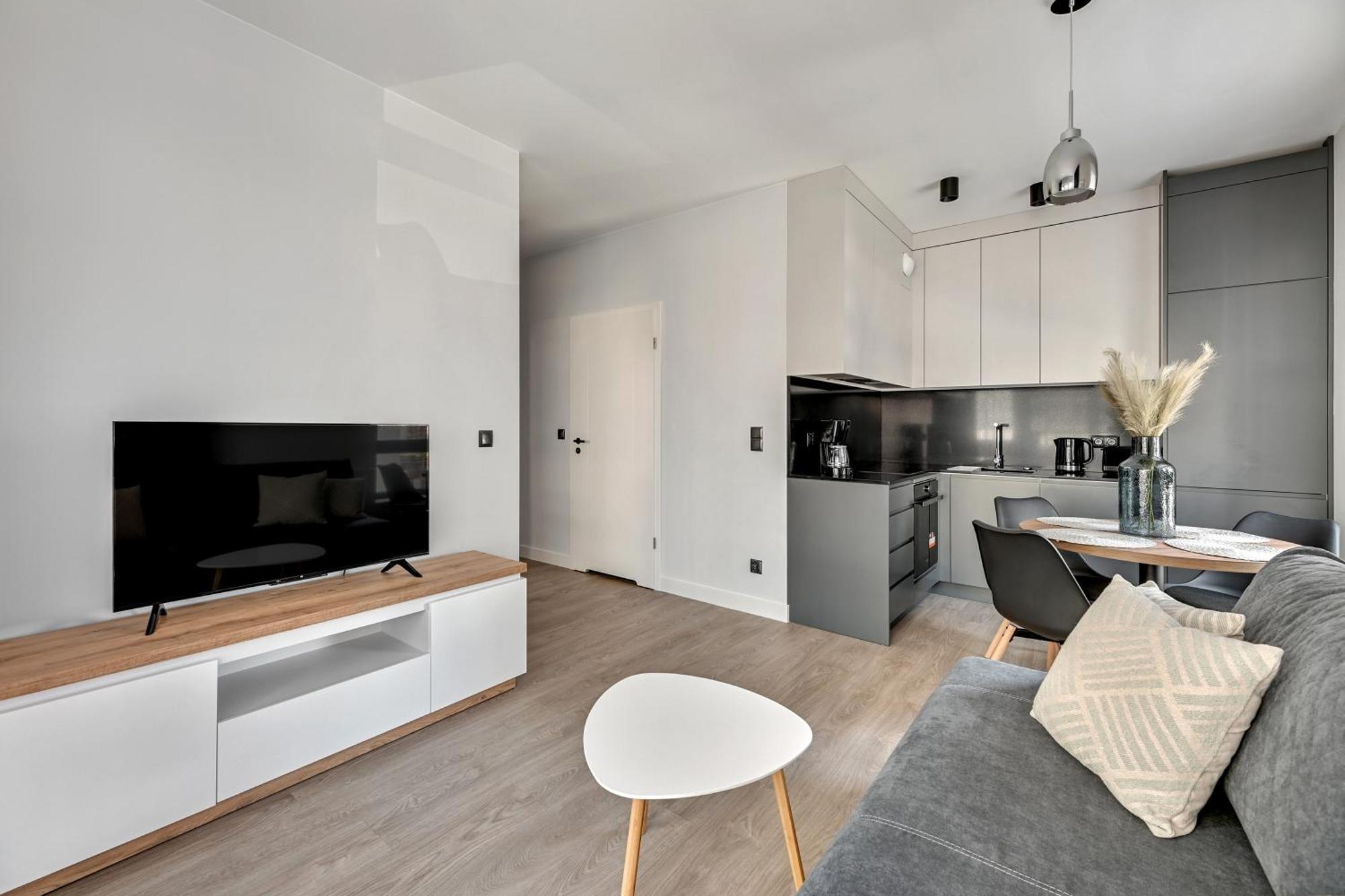 Scala Apartamenty - Helsinki Studio Deluxe z balkonem Gdańsk Buitenkant foto