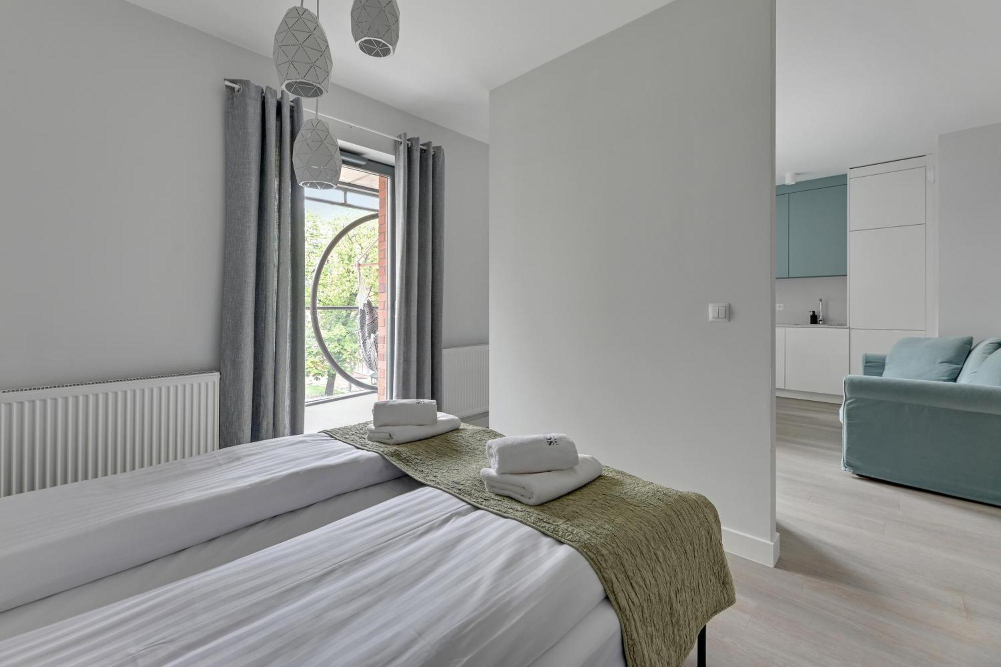Scala Apartamenty - Helsinki Studio Deluxe z balkonem Gdańsk Buitenkant foto
