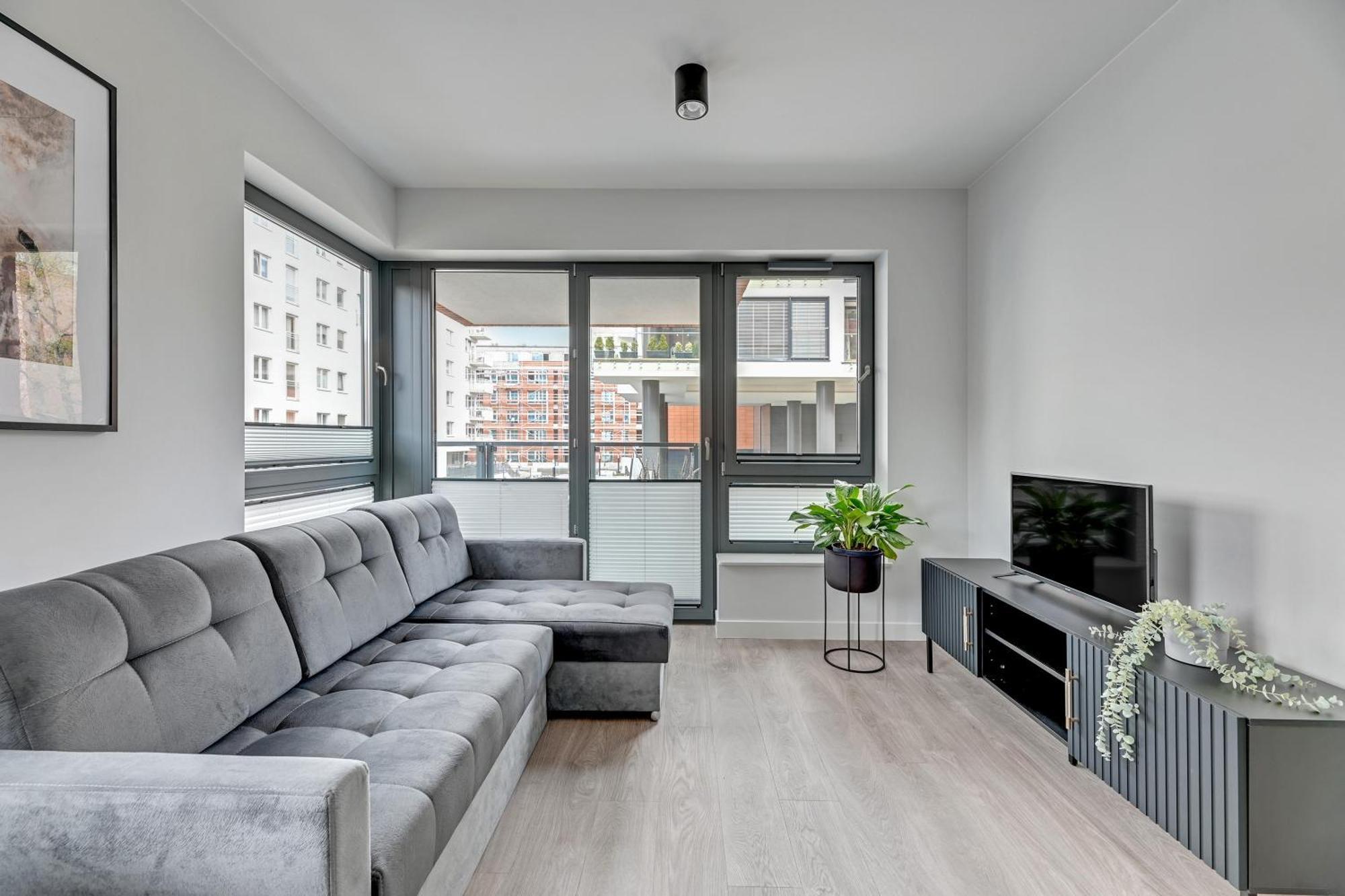 Scala Apartamenty - Helsinki Studio Deluxe z balkonem Gdańsk Buitenkant foto