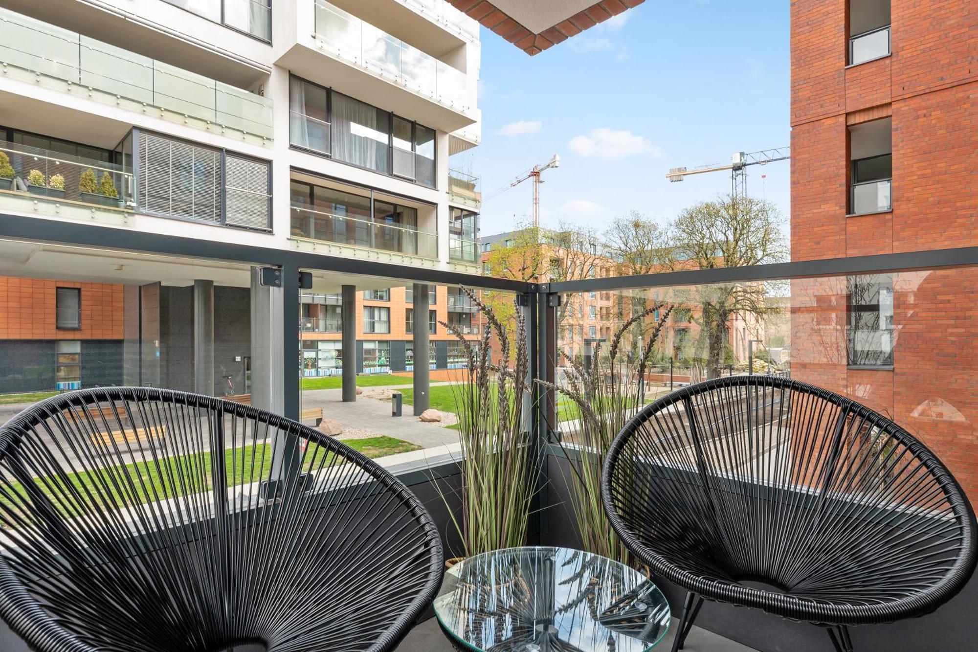 Scala Apartamenty - Helsinki Studio Deluxe z balkonem Gdańsk Buitenkant foto