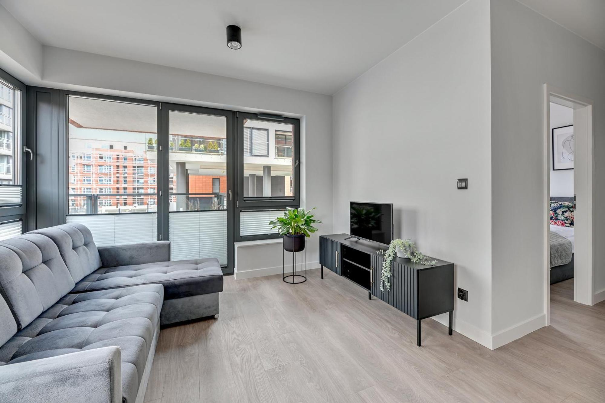 Scala Apartamenty - Helsinki Studio Deluxe z balkonem Gdańsk Buitenkant foto